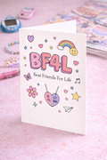 BF4L Best Friends For Life Greeting Card
