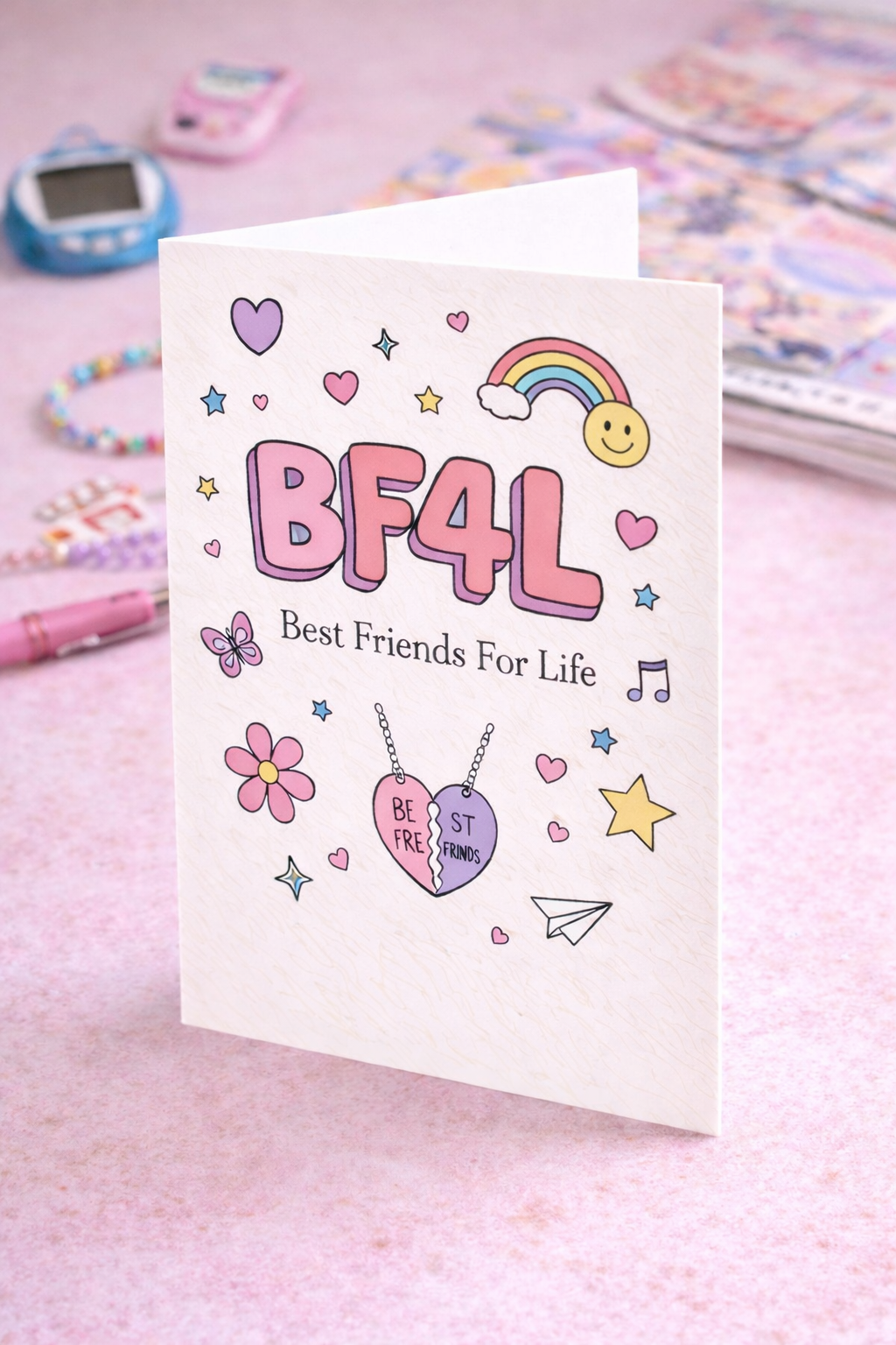 BF4L Best Friends For Life Greeting Card