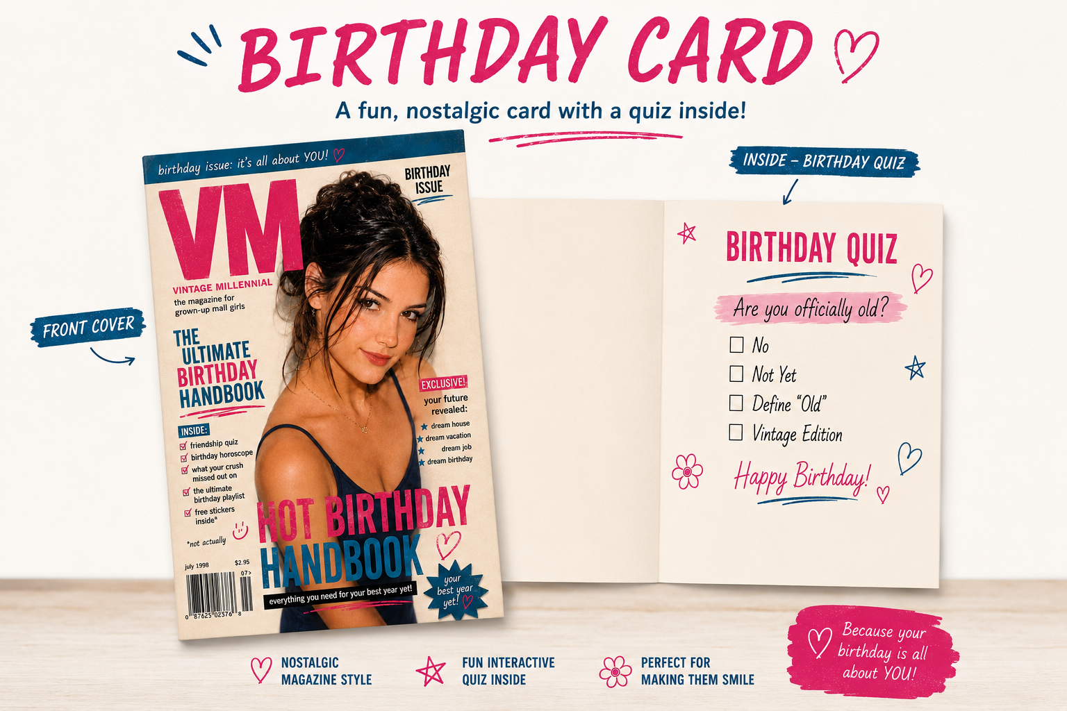 VM MAGAZINE - BIRTHDAY CARD