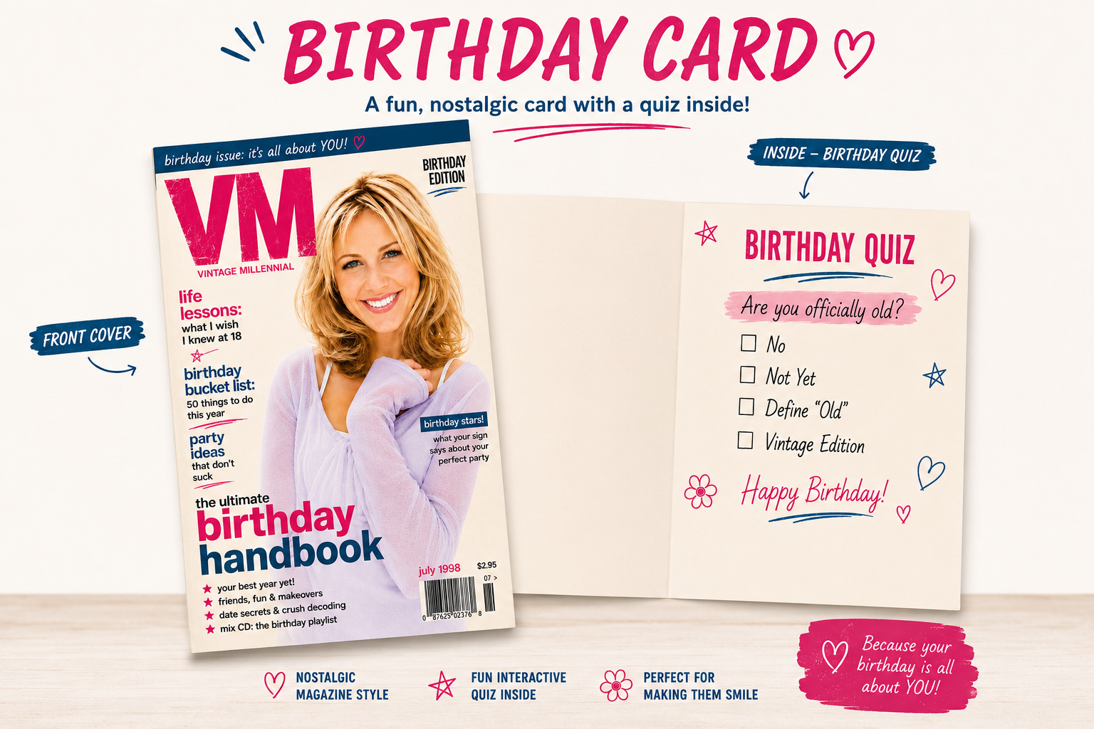 VM MAGAZINE - BIRTHDAY CARD