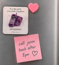 For the girls who had a landline… and absolutely no privacy.